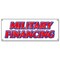 Signmission MILITARY FINANCING BANNER SIGN serve army navy marines air force finance credit B-Military Financing - alternate 1